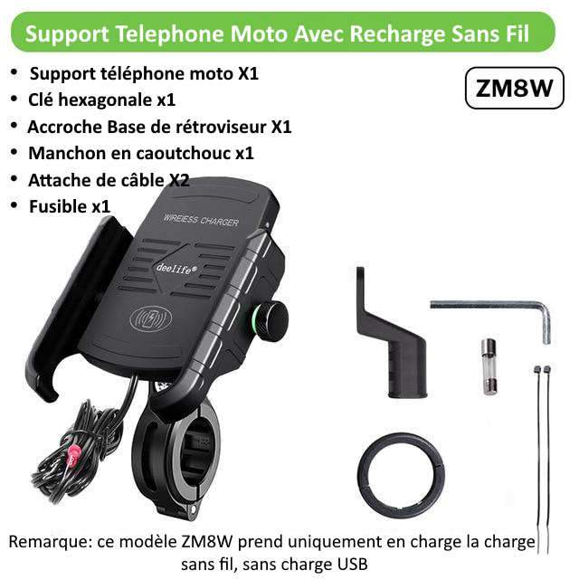 Support Telephone Moto Induction