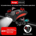 2000 mAh Rouge