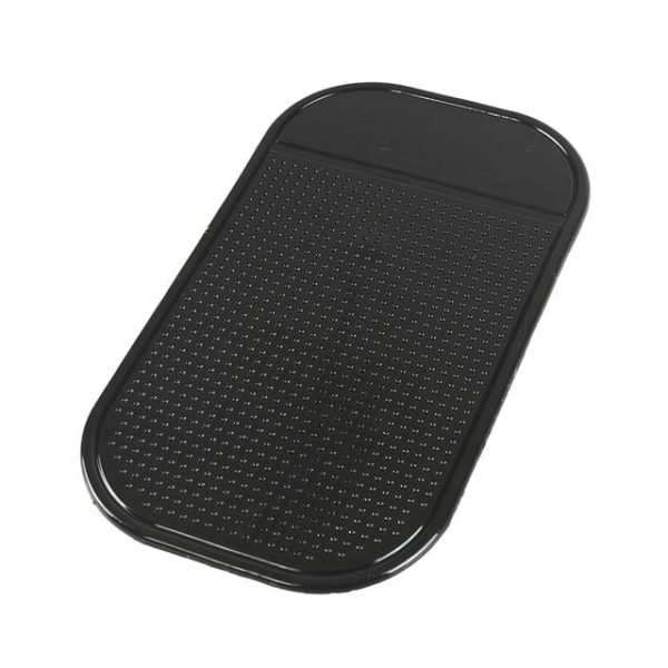 support telephone tapis voiture noir